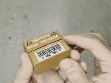 It's a huge package! - That's what she said 