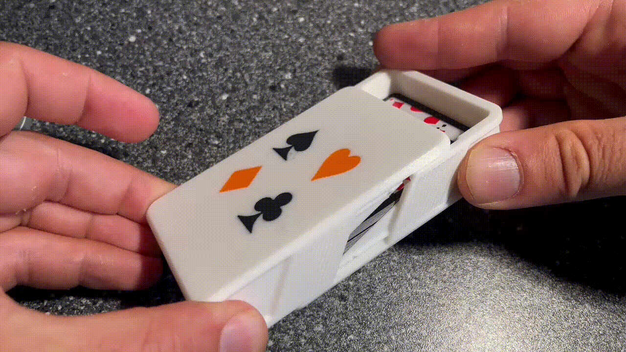 Satisfying Snap Playing Card Box