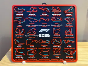 2026 F1 Calendar with DRS Zones