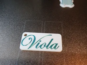 Viola keychain