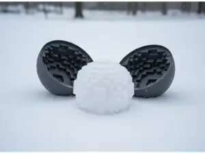 Voxel Snowball mould Block
