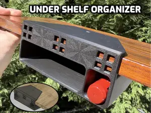 Under Shelf Caddy (Take Back Unused Space!)