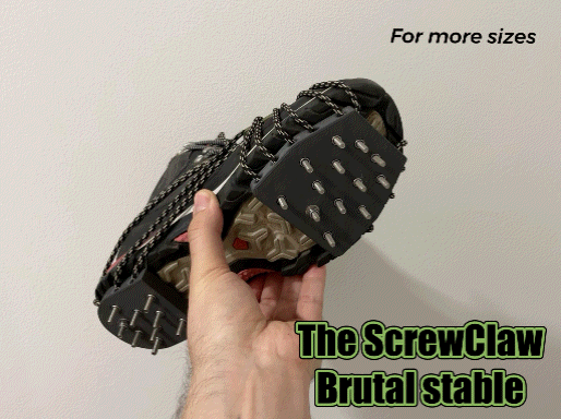 The ScrewClaw (M3 and M4 variants)