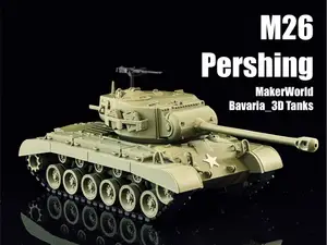 M26 Pershing Tank United States Army 1/35 Scale