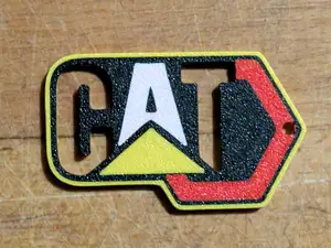 CAT caterpillar keychain