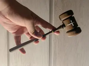 Higuruma's Gavel from JJK (NO AMS)