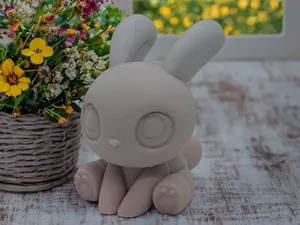 Luminous Bunny – A Tiny Beacon of Playful Charm