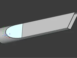 Long nozzle for vacuum cleaners (35 mm)