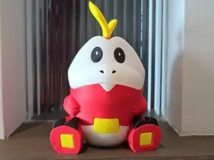 呆火鳄 ホゲータ Fuecoco 多色拆件打印(无需ams)