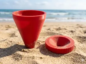 "Ground-It" Portable Ashtray for Beach & Picnic