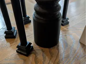 Newel Post Round Cover