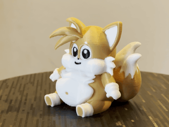 Chubby Chibis - Miles Tails Prower