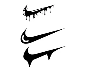 Nike Swoosh Iron-On Heat Transfer