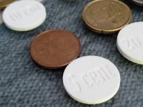 Educational Euro Coins Set 1c–2€