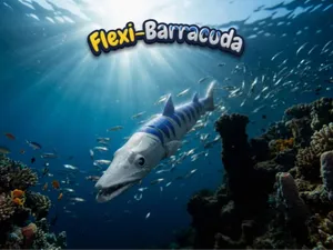 Flexi-Barracuda – Fidget Toy - Print-in-Place