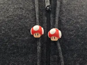 Toa Head mushroom drawstring beads - hoodies