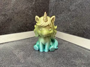 cute unicorn and keychain
