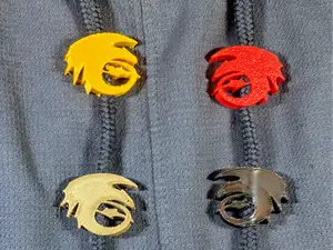 How to Train Your Dragon Drawstring Charm