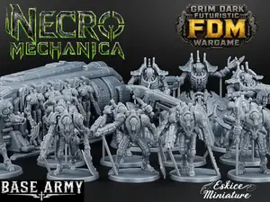 Necro mechanica, BASE ARMY- 32mm grimdark wargame