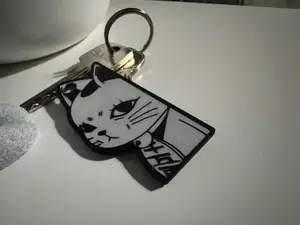 Dandadan turbo granny keychain