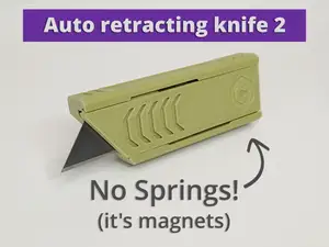 MagKnife² AutoRetracting Utility Knife/Box Cutter