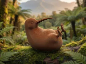 Cute Kiwi Bird