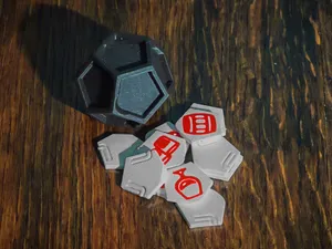 12 sided die - modular