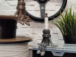 Spark Plug Articulated Legs
