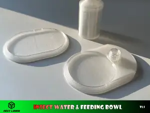 Insect water & feeding bowl