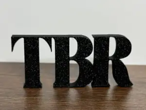 TBR Bookshelf Sign | To Be Read Book Lover Decor