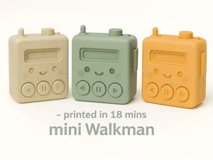 Mini Walkman – Retro Music Collectible