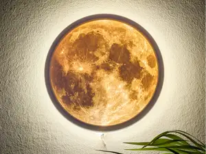 Moon wall light