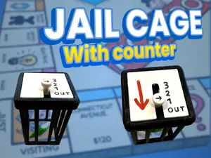 Monopoly jail compliant counter | No AMS necessary