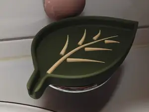 Seifenschale mit Abflussrinne, Soap dish