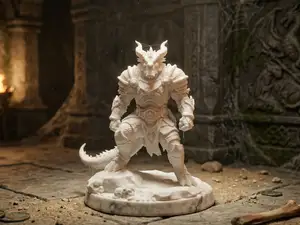 Dragonborn tyrant miniature