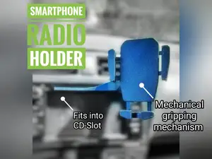 CD slot smartphone holder - Auto Handyhalter