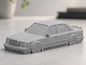 Mercedes Benz W124 Sculpture