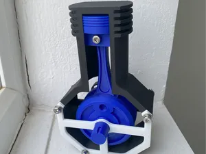 Mini 2 Stroke Desk Toy Model
