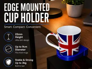 Edge Mounted Cup Holder