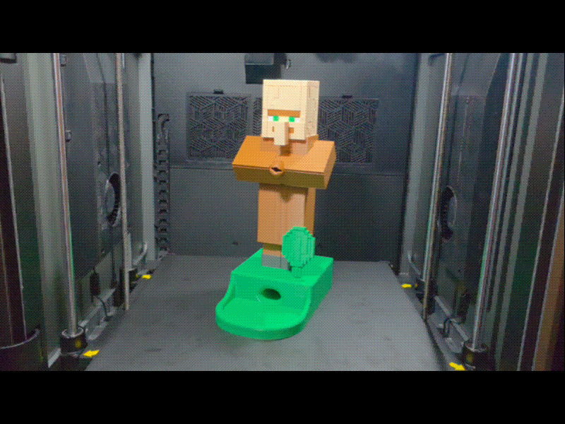 The Villagers Trade - Minecraft Candy Dispenser