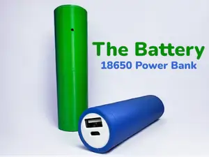 The Battery – 18650 Power Bank USB-C (Micro USB)