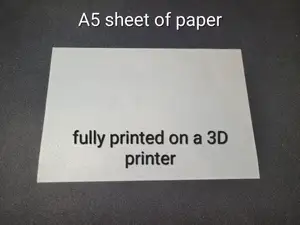A5 sheet of paper