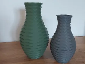 Wunderschöne Low Poly Vase Einzigartig