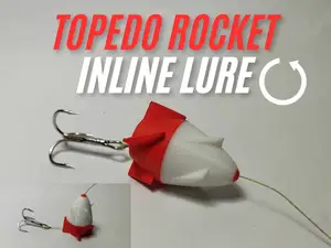 Topedo inline spinning Lure/bait