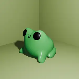 Easy To Print Frog
