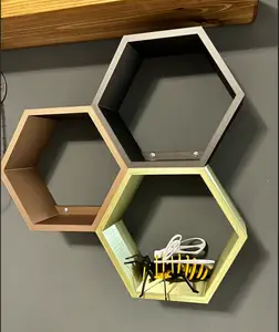 Honeycomb Shelves (Locked with keys)