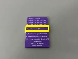 Phase 10 Flip phase card