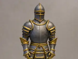 Armored knight - minimalistic