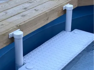 50mm fäste för pooltrappa eller 50mm rör
