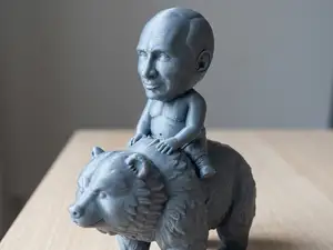 Chibi Geopolitics - Bear Rider